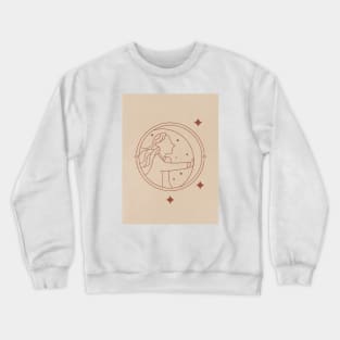 Moon - Starry Night 3 Crewneck Sweatshirt